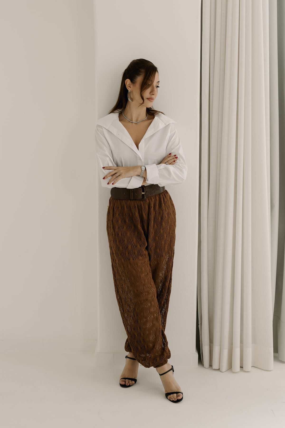 Calça Aladim Renda